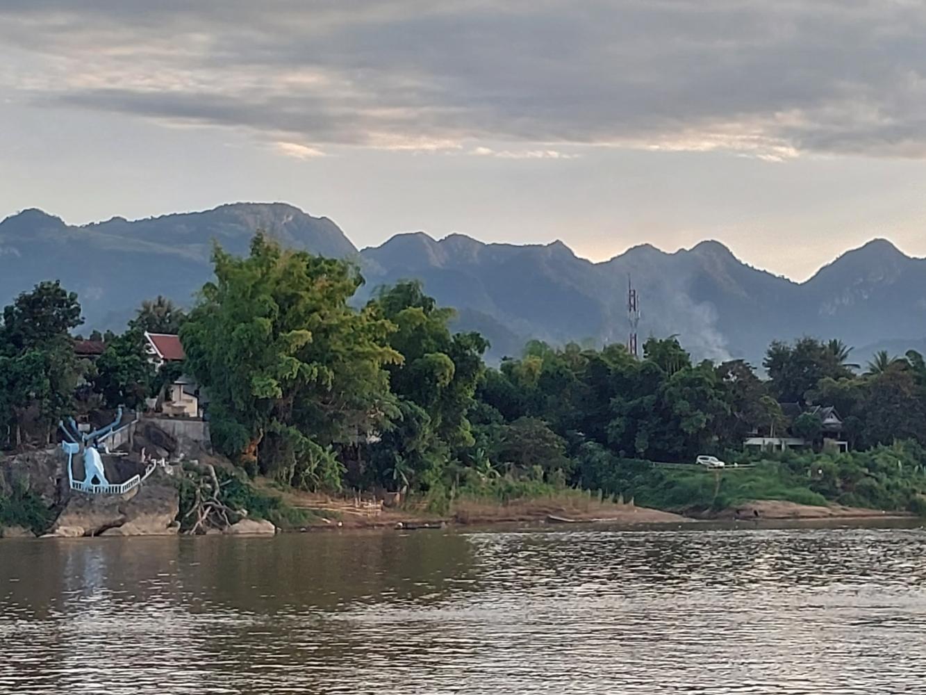 湄公河沿岸的风景
